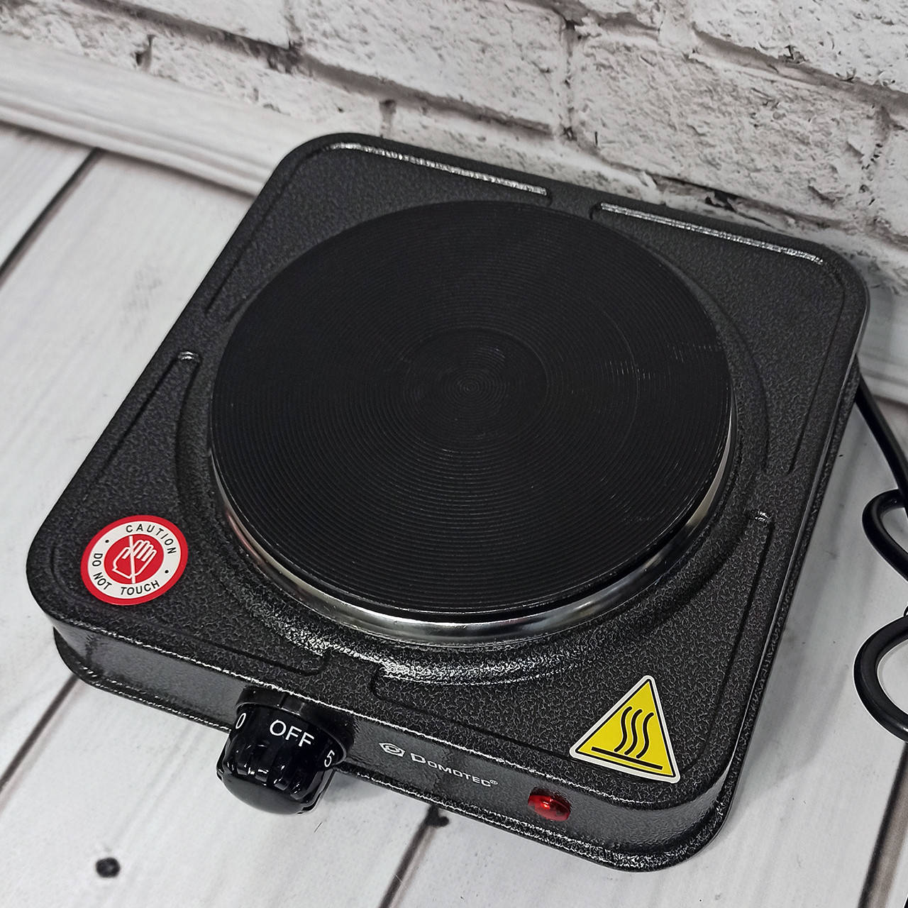 

Электроплита DOMOTEC MS-5821 дисковая на 1 конфорку