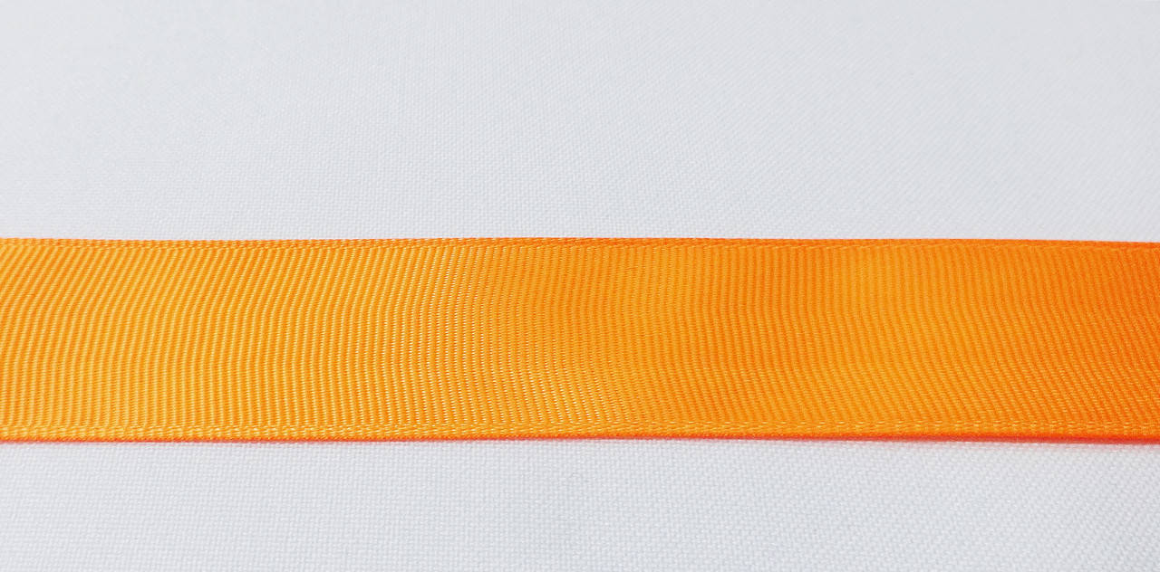 

Лента репсовая 2.5 см оранжевая