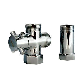 

Кран 520 хром 3/4"х3/4"х3/4" Czech Product