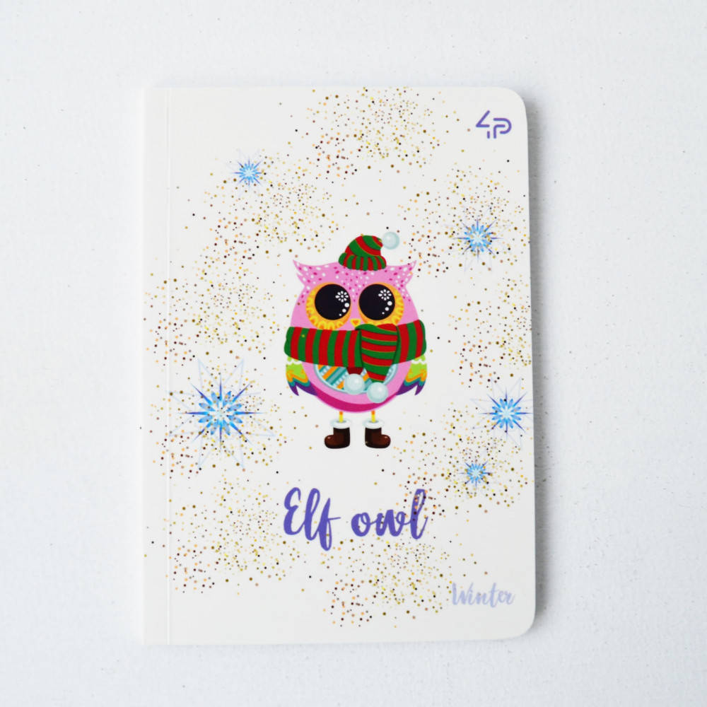 

Блокнот А6 в клетку Profi Seasons winter 80 страниц арт.903771