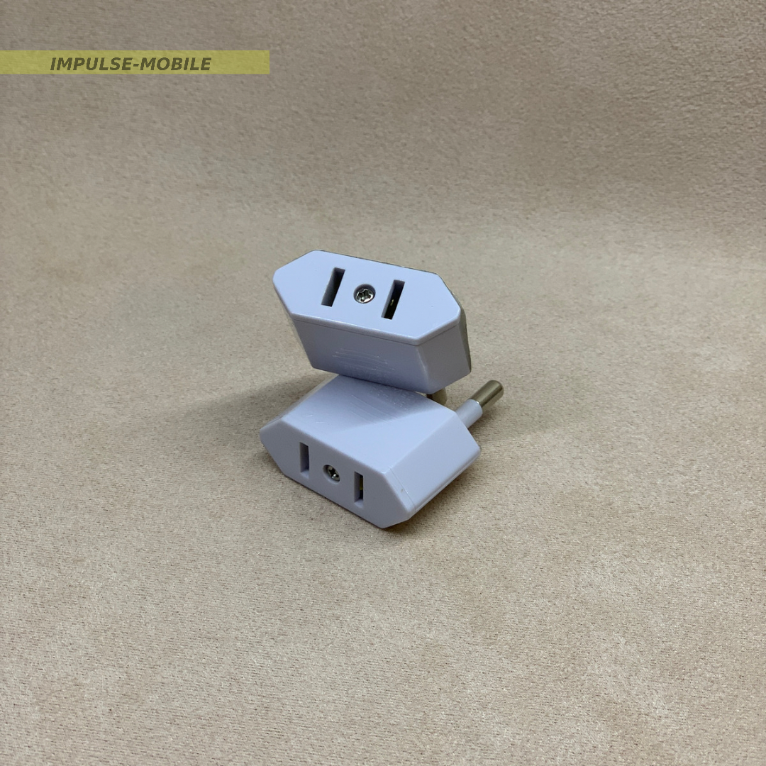 

Переходник Евро-вилка CV-01 Белый