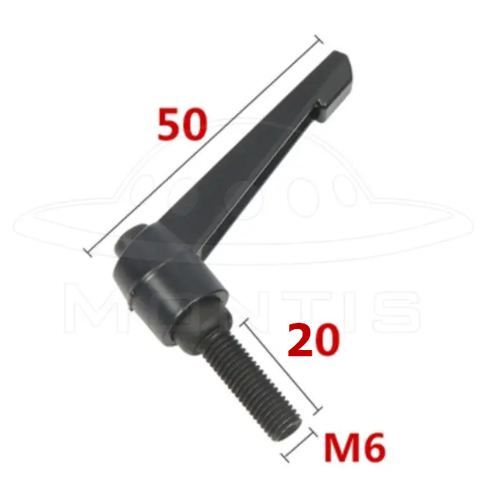 

Быстрозажимной винт (резьбовая ручка) М6x20