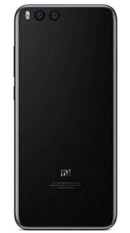 

Задняя крышка корпуса Xiaomi Mi Note 3 Original Black, Черный