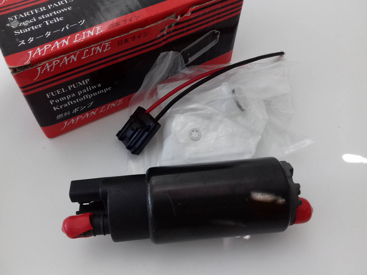 

Насос топливный бензонасос (электр) Ланос,Сенс Japan Line