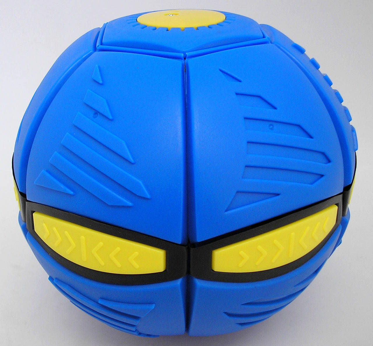 

Складной игровой мячик фрисби Flat Ball Disc мяч трансформер летающая тарелка, Синий