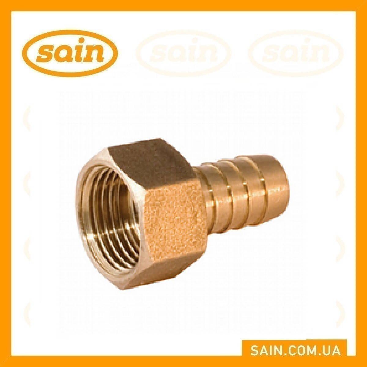 

Штуцер 1/2 10 В (л) латунный