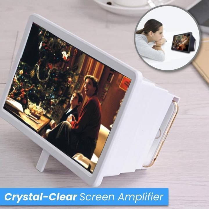 

3D лінза збільшувач екрану для смартфона F-2 White, Белый