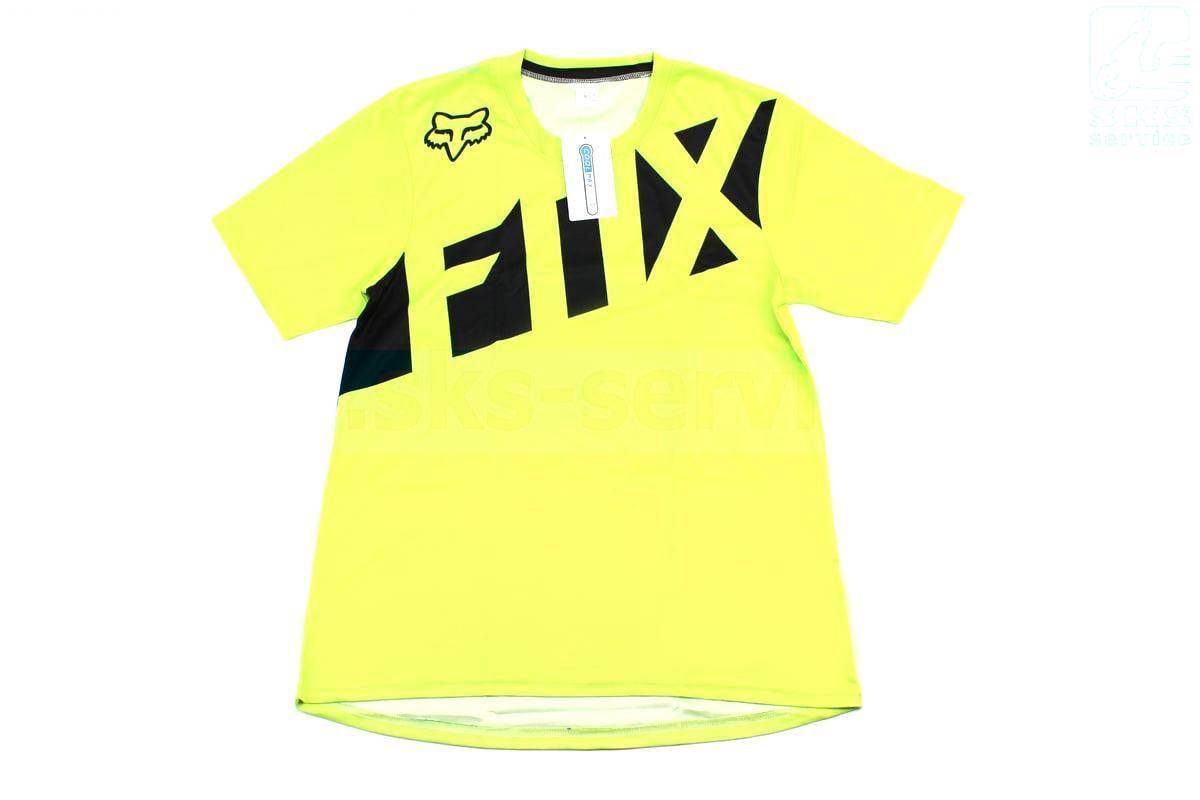 

Футболка (Джерси) для мужчин М - (Polyester 100%), короткие рукава, свободный крой, салатово-черная, НЕ