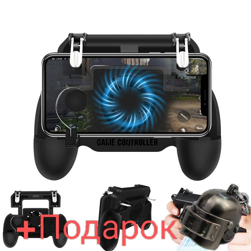 

Геймпад с вентилятором и повербанком Seuno SP+ 2000mAh триггеры с джойстиком PUBG