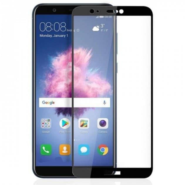 

Защитное стекло для Huawei P Smart / стекло защитное п смарт / 3D стекло для p smart (full glue), Черный