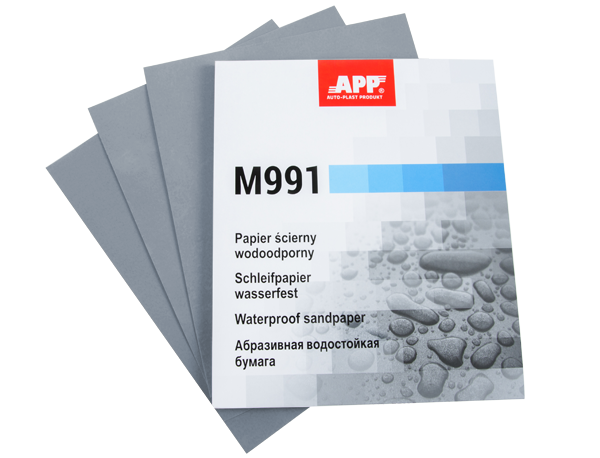 

Абразивный водостойкий лист APP MATADOR 991 230мм*280мм P800 синий