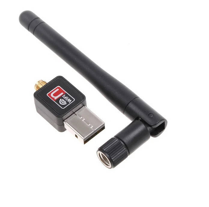 

USB Wi-Fi адаптер внешний сетевой 150Mbps с антенной и установочным диском