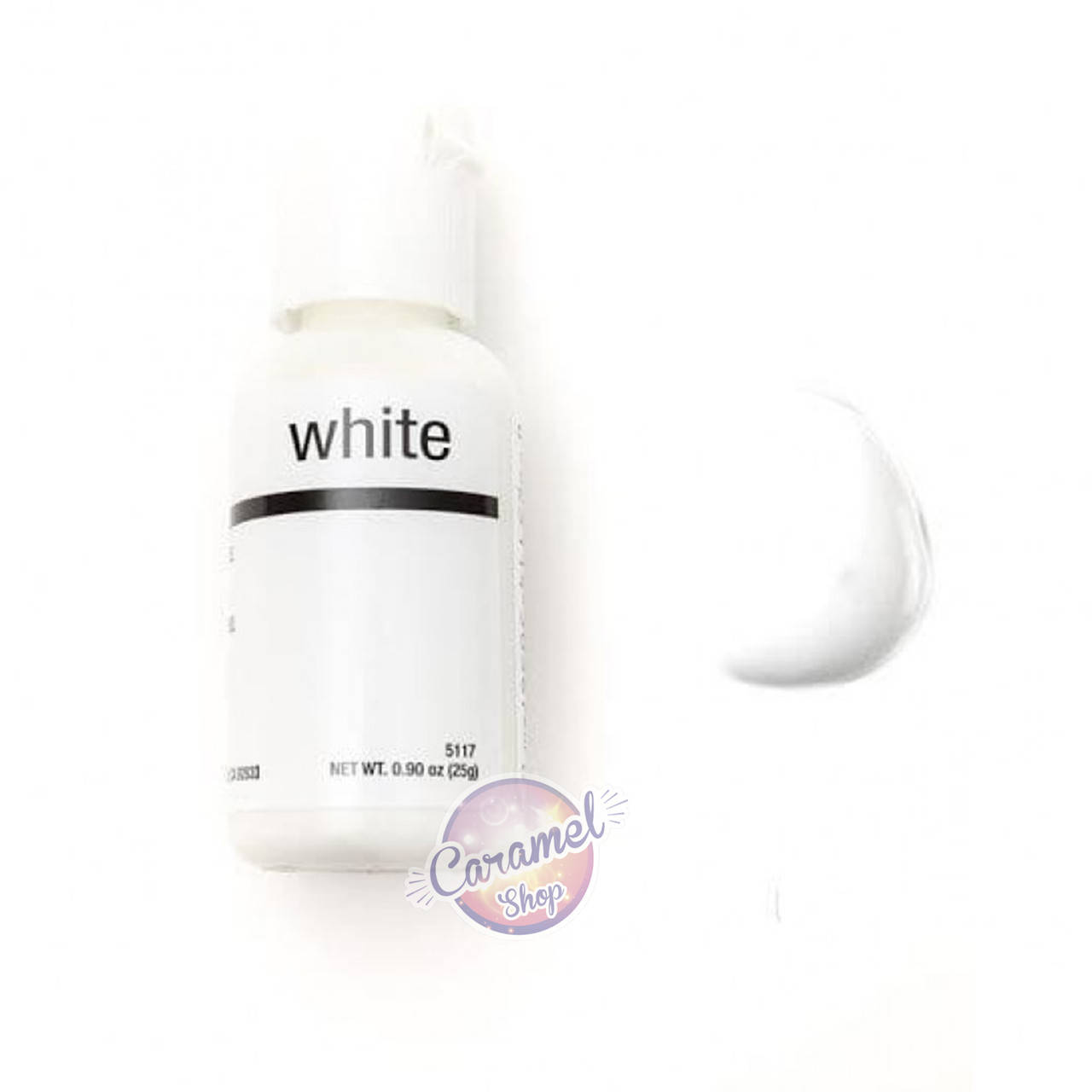 

Гелевый краситель Chefmaster Bright White Белый, 20 г