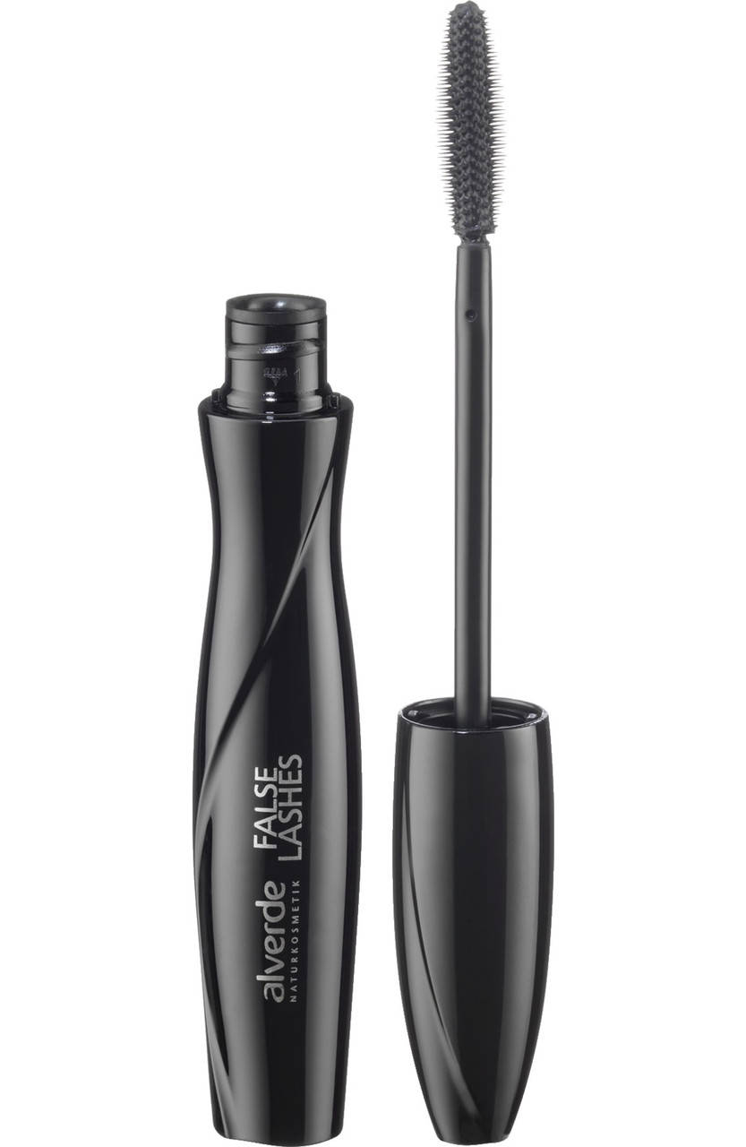 

Тушь для ресниц False Lashes черная 10 alverde, 11 ml (Германия), Черный