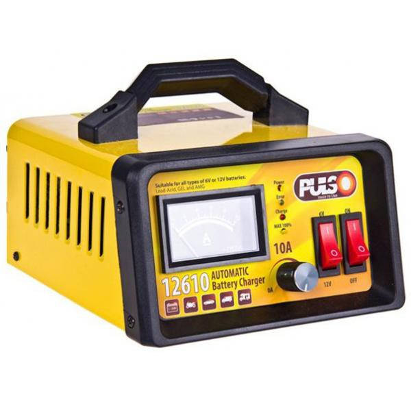 

Автомобильное зарядное устройство PULSO BC-12610 6-12V/0-10A/10-120AH стрелочное