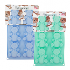 

Форма для выпечки SNT Мишутка 3200-14 29х17 см, Разные цвета