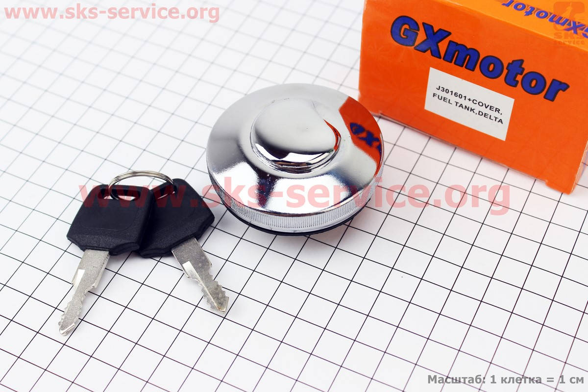 

Крышка бака с ключом для мопеда Delta (Дельта)