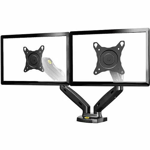 

Настольное крепление для двух мониторов NB F160 17-30 дюймов, Черный