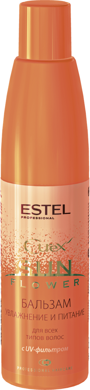 

Бальзам CUREX Sunflower Зволоження та живлення з UV-фільтром для всіх типів волосся, 250 мл, 250ml