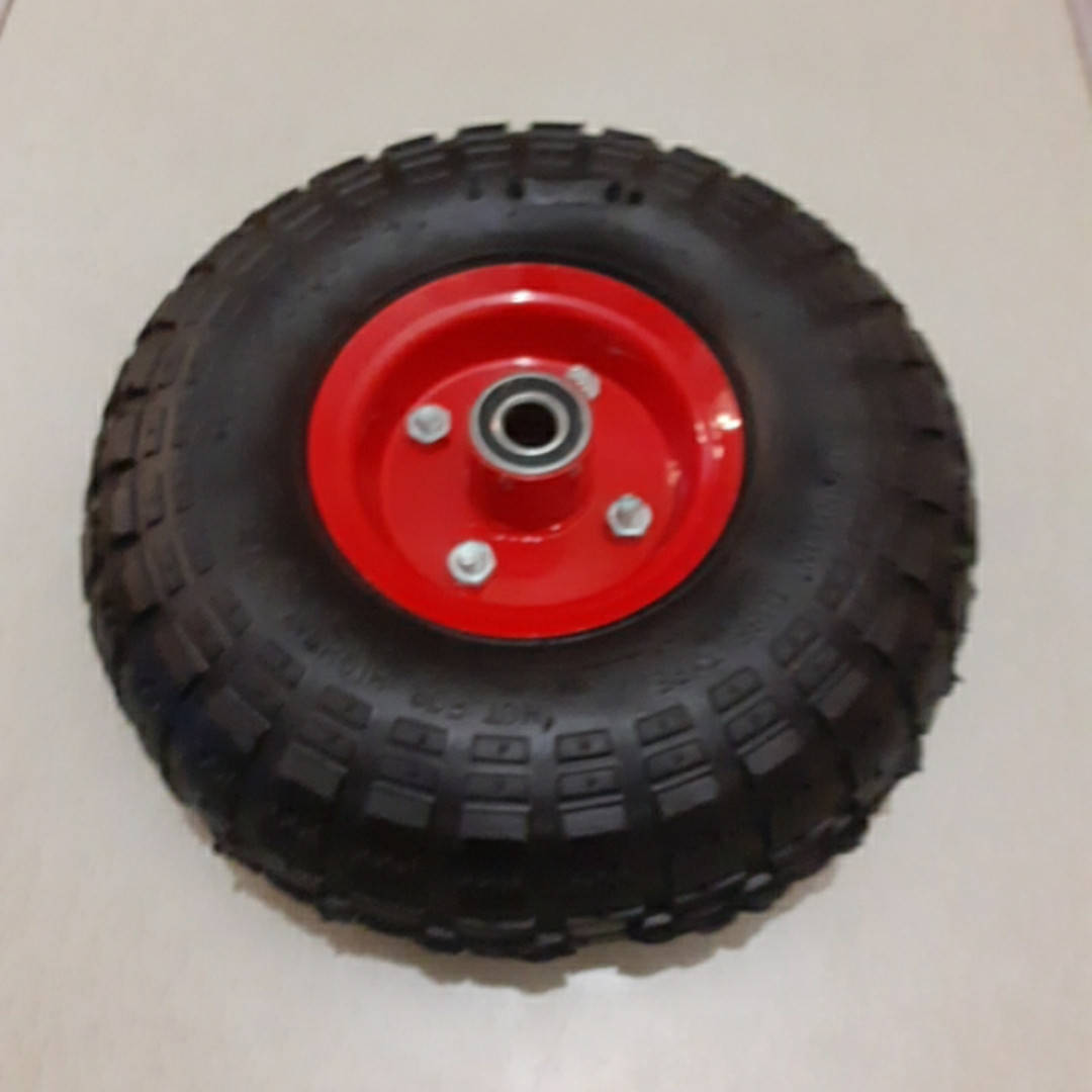 

Колесо на тачку 4,10/3,50-4 TT (Ø265) камерное, под ось d-16 мм