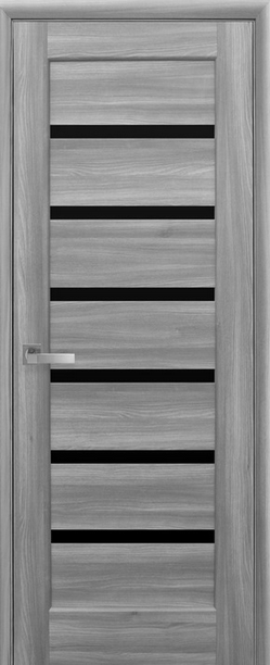 

Линея бук пепельный с черным стеклом, Черный