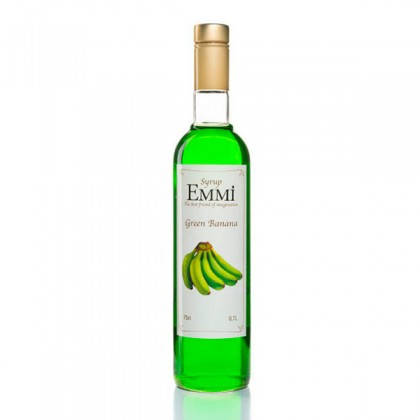 

Сироп Зеленый Банан "Emmi", 0,7л (900 гр)