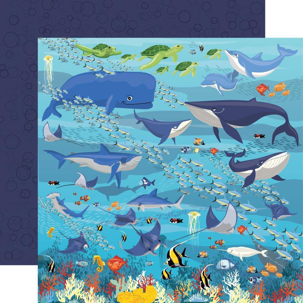 

Папір двосторонній - Fish Are Friends - Carta Bella - 30x30