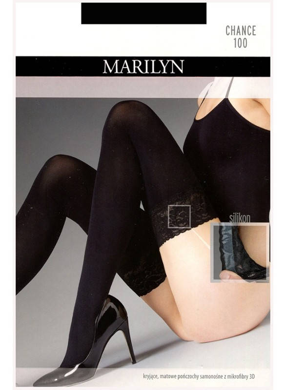 

Чулки Marilyn CHANCE 100 den, Черный