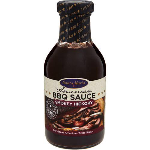 

Соус барбекю хикори, Santa Maria BBQ Sauce Smokey Hickory, 365г.