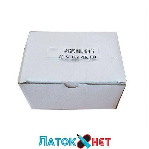 

Груз клеящийся низкий голубая лента 4х10г и 4х5г металлический Xtra-seal 51320