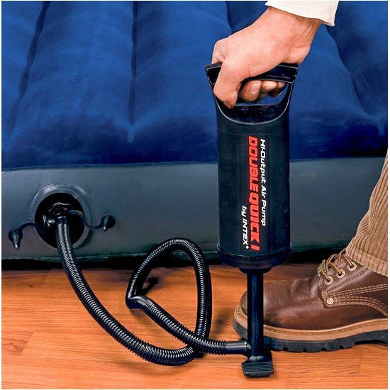 

Насос ручной Intex 30 см 68612 для надувного матраса, бассейна, круга, лодки ИНТЕКС