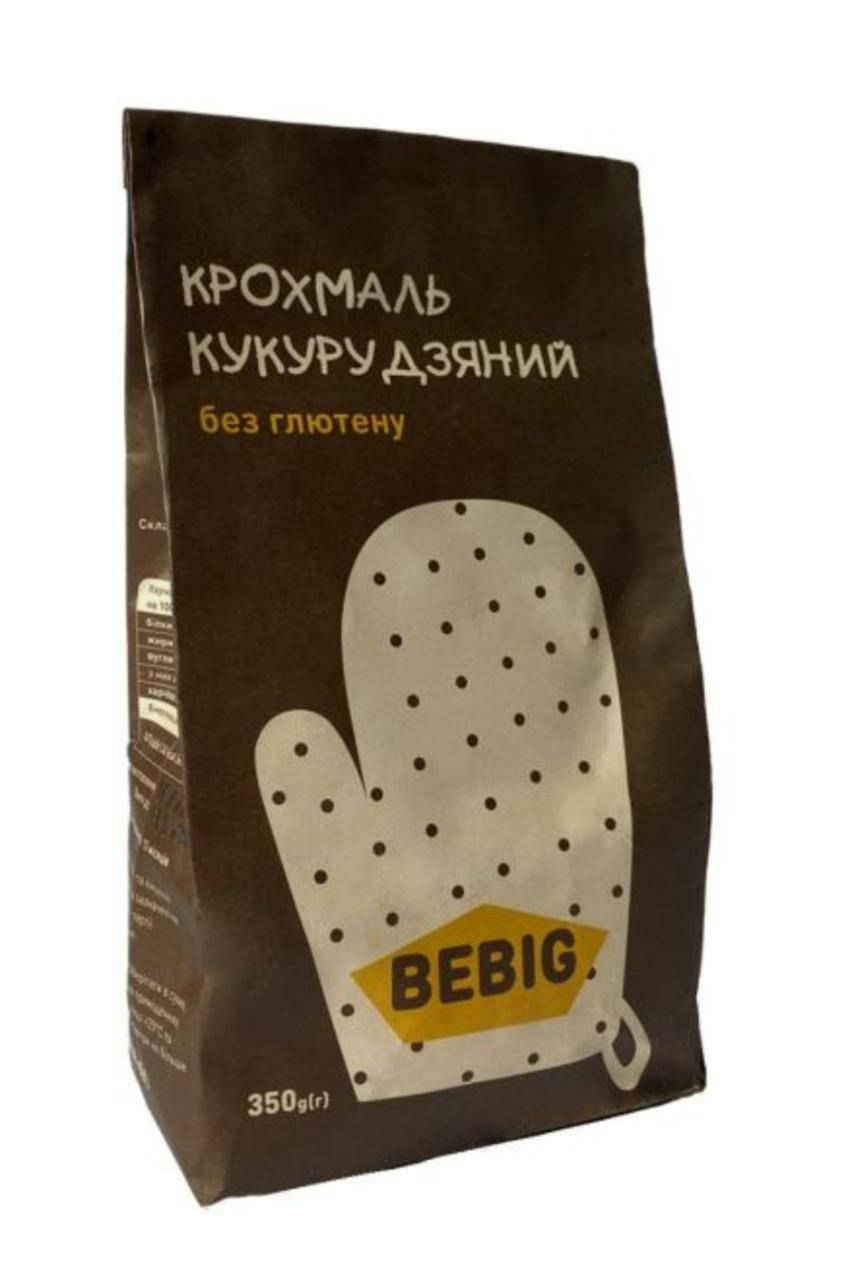 

Крахмал кукурузный БЕЗ ГЛЮТЕНА, BeBig, 350г