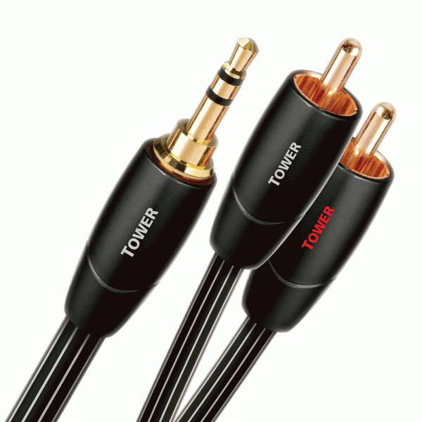 

Межблочный шнур AudioQuest Tower 3,5мм - 2RCA 2м