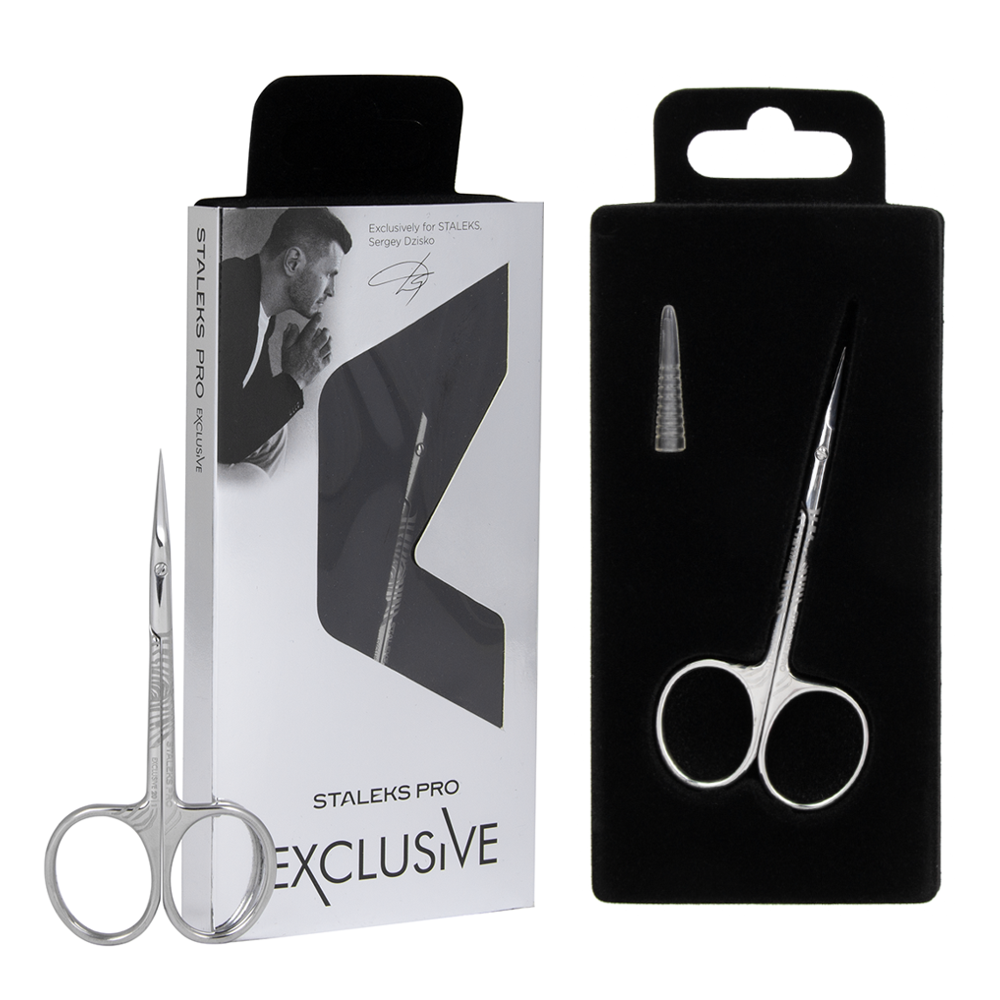 

Маникюрные ножницы для кутикулы STALEKS PRO EXCLUSIVE 20 TYPE 1 ZEBRA, SX-20/1