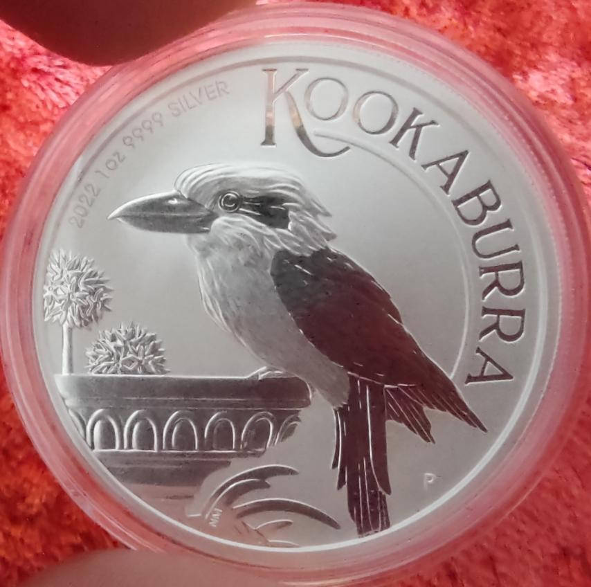 

Серебряная монета Кукабарра (Австралия) 2022, 1 доллар 1 унция серебра 9999