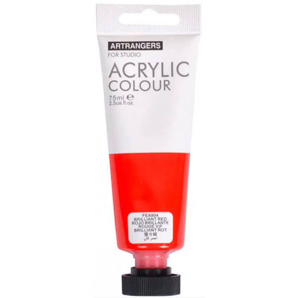 

Акриловая краска "Brilliant Red" 75мл, пл. туба /FEA904/