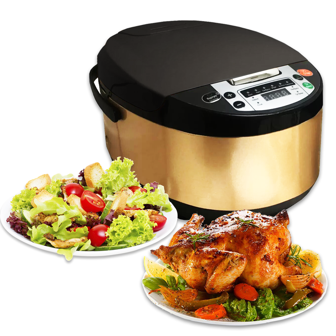 

Мультиварка пароварка Steinberg ST-MY100 Series multiPRO 900W 14 программ 5 литров Top
