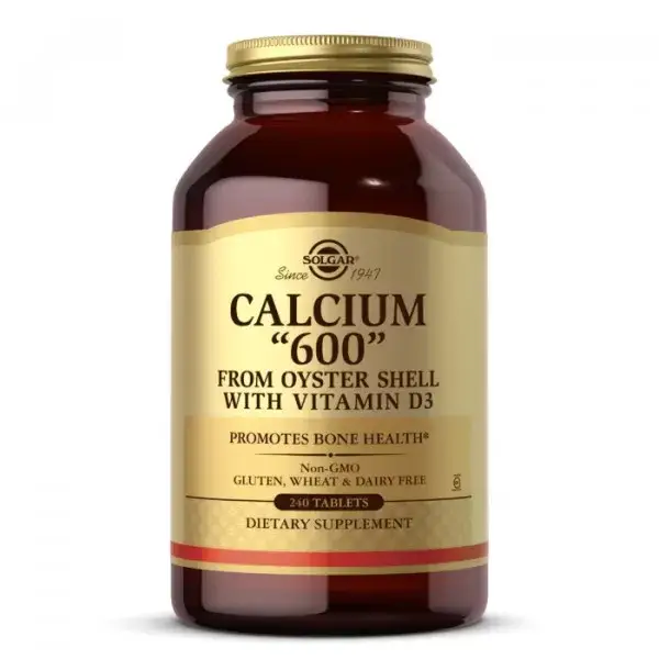

Кальций Д3 Solgar Calcium 600 with vit D3 240 tabs