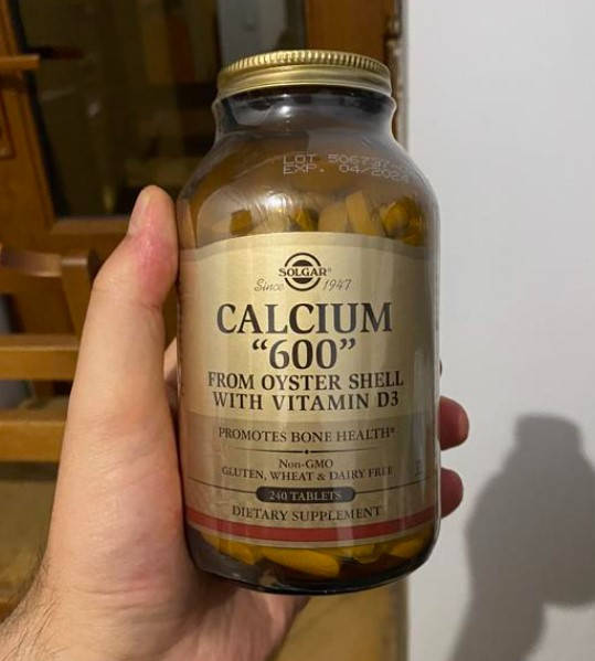 

Кальций и витамин Д3 Solgar Calcium 600 with vit D3 240 таблеток