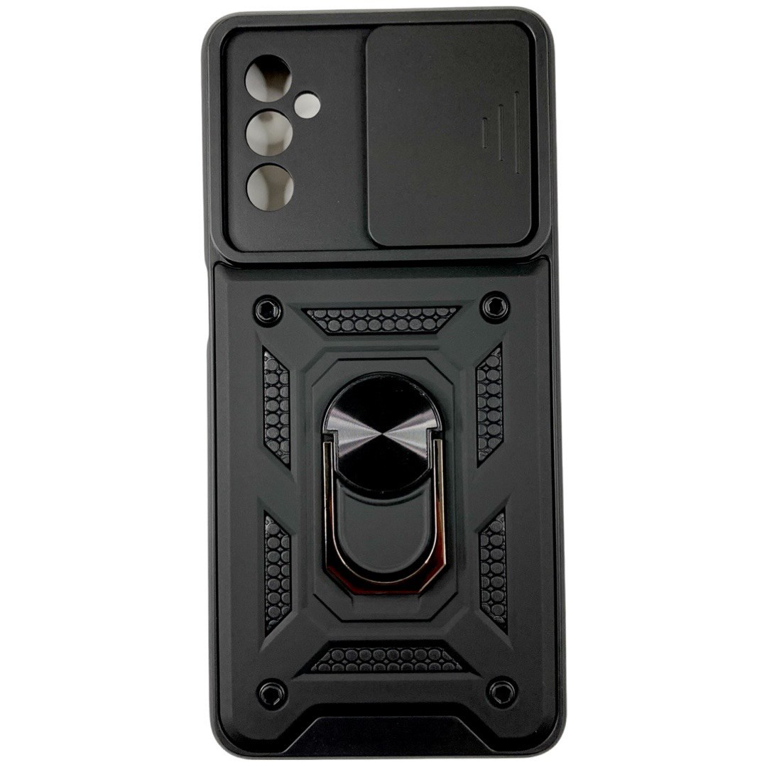 

PC + TPU чехол Camshield armor для Samsung Galaxy M52 (на самсунг м52) черный, Разные цвета