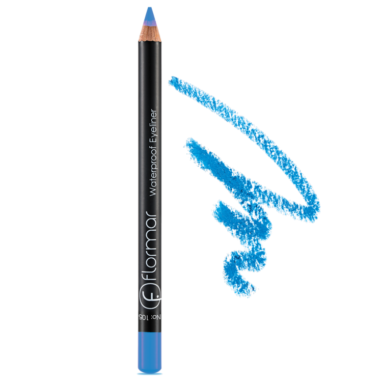 

Водостойкий карандаш для глаз Flormar Waterproof Eyeliner, №114 Blue Sky, 1,14 г