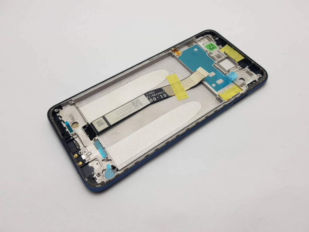 

Дисплей Xiaomi Redmi Note 9S модуль серый Сервисный оригинал новый