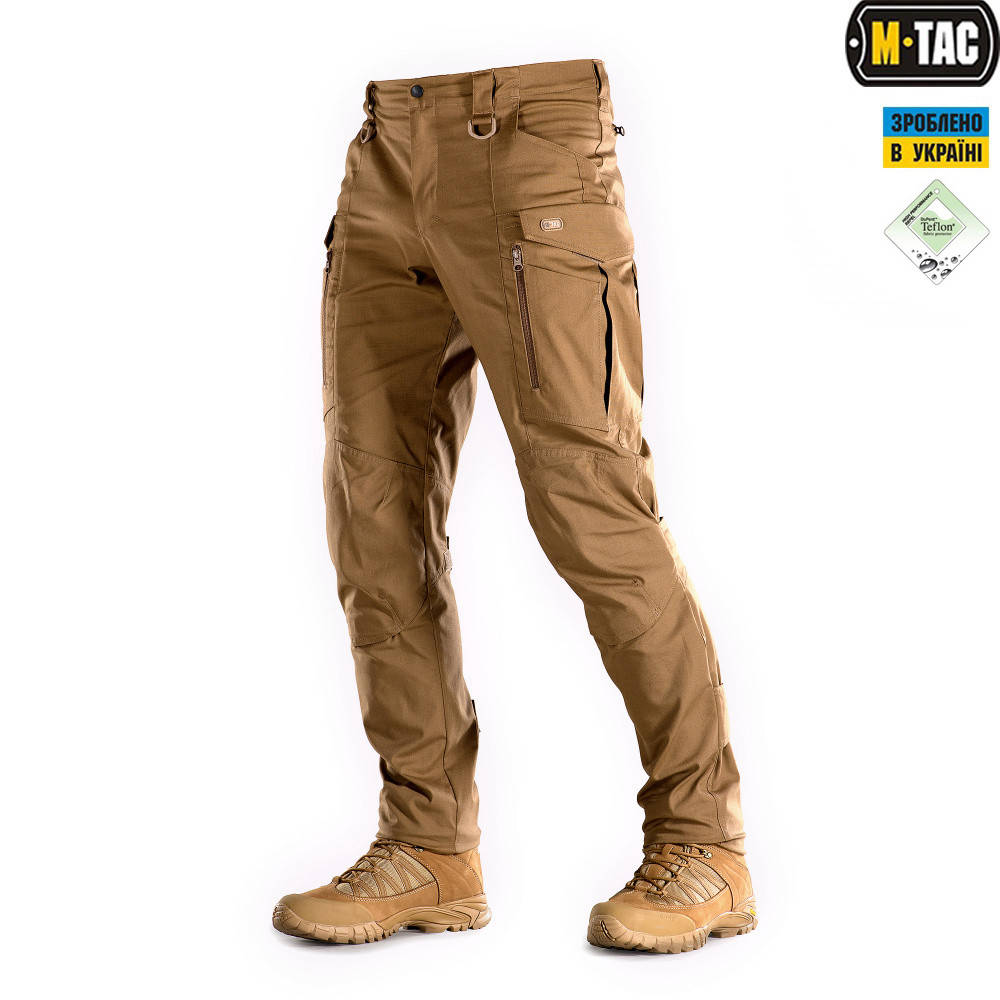 

Штани тактические Conquistador Gen I Flex Coyote Brown M-Tac, Койот