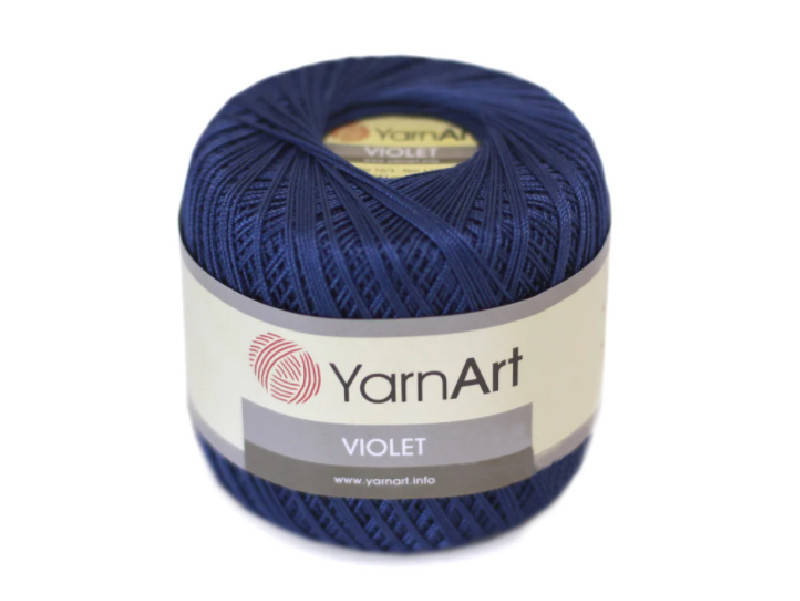 

YarnArt Violet, №0154 Темно-синий