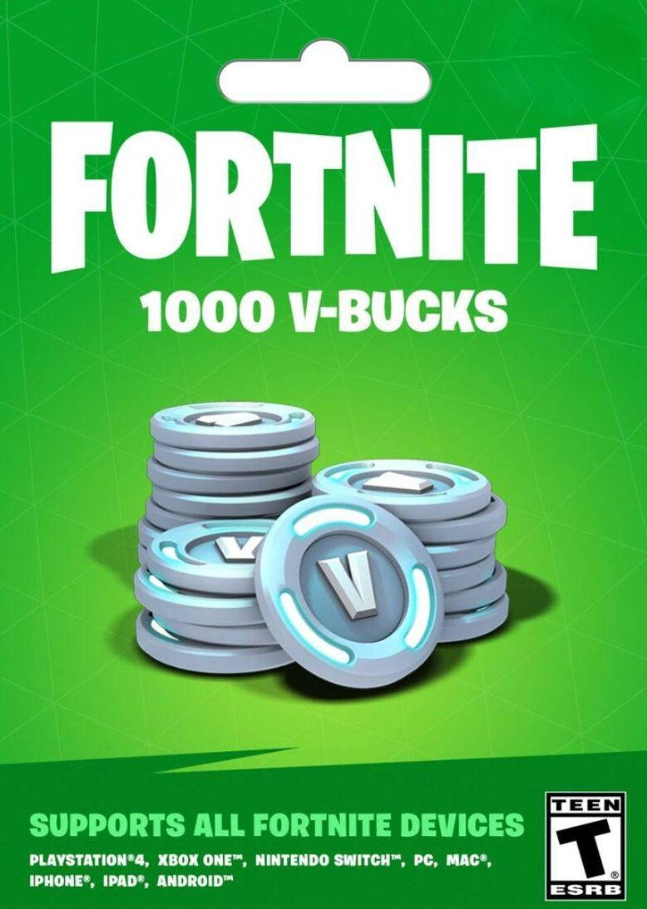 

1000 V-Bucks В-баксы/Вабаксы для Fortnite