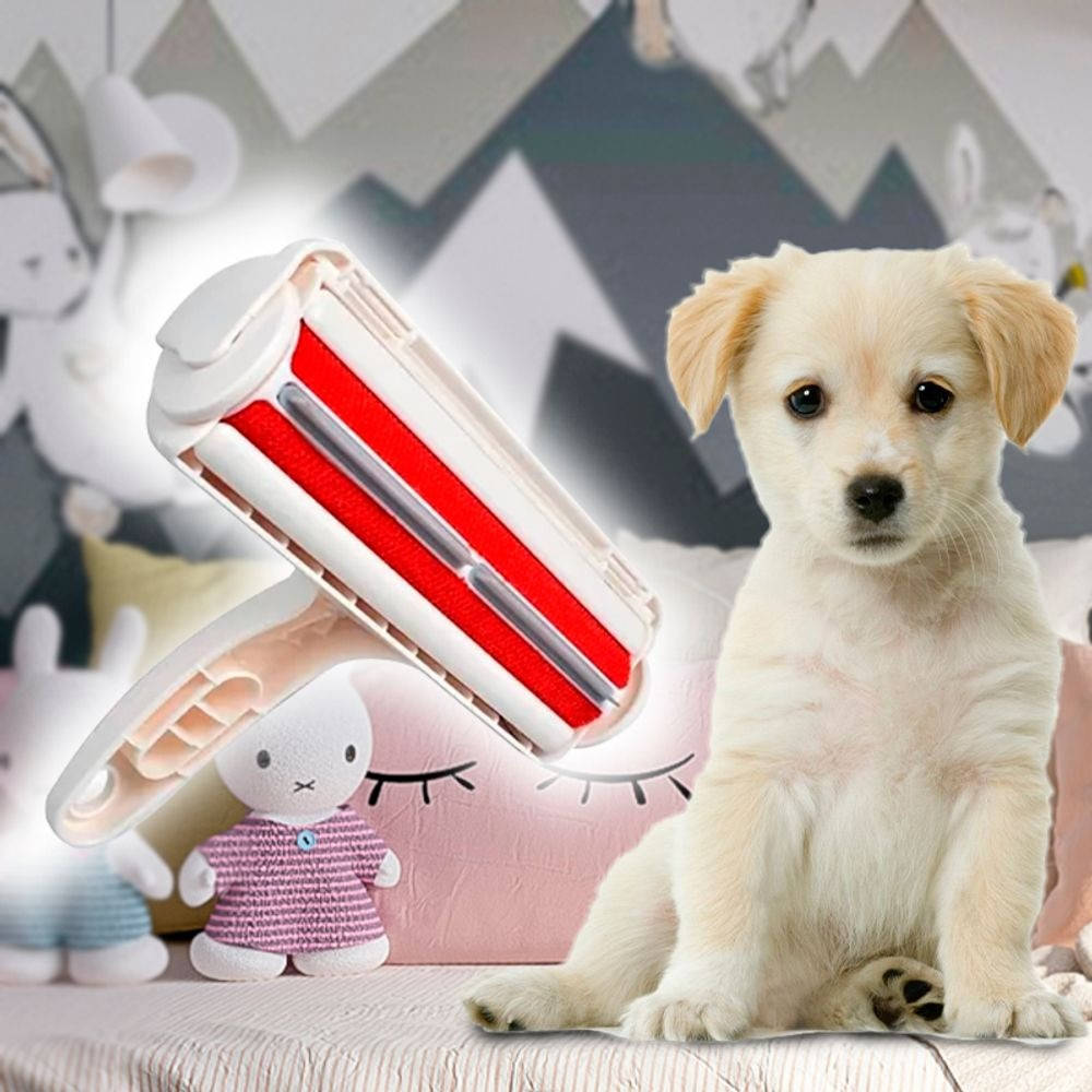 

Двусторонний ролик для удаления шерсти питомцев / Валик для удаления шерсти