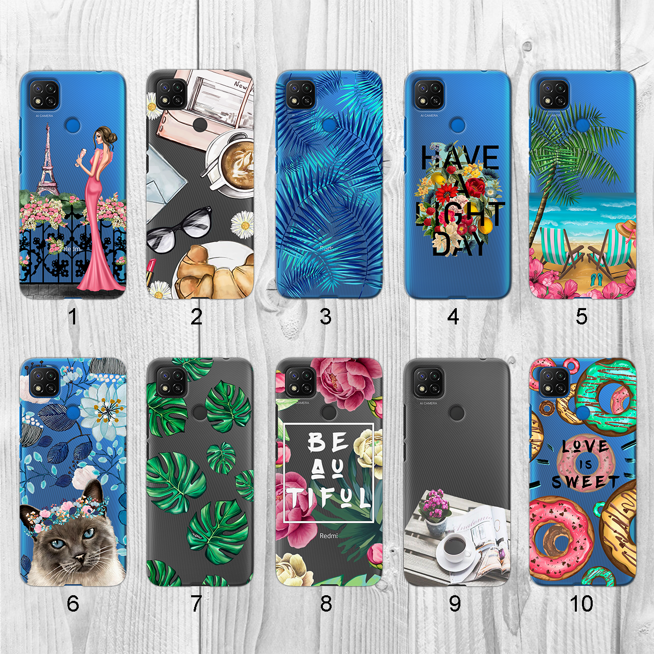 

Силиконовый чехол с рисунком для Xiaomi Redmi 9C NFC (new collection)