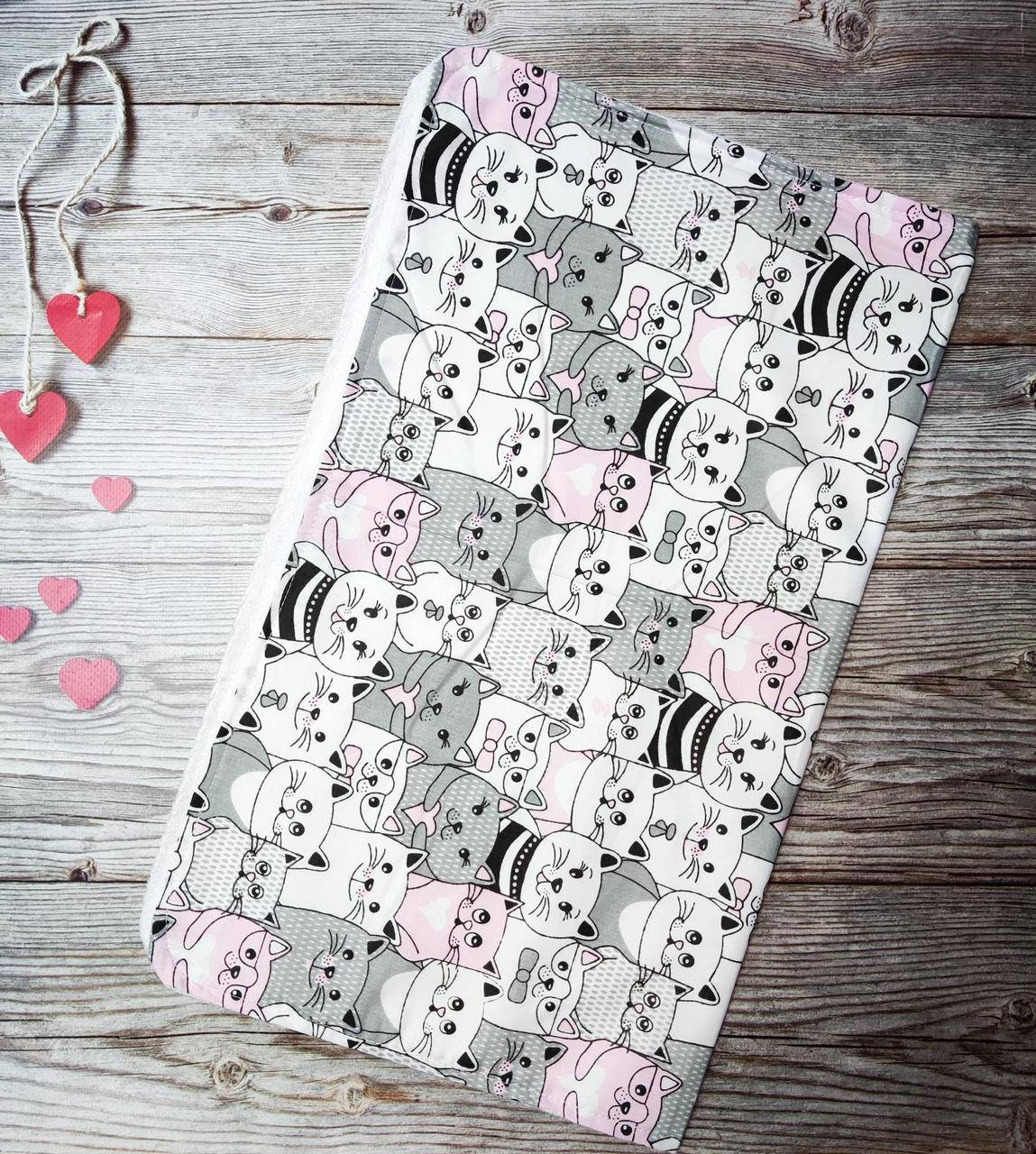 

Непромокашка пеленка в коляску кроватку Польша, Розовый