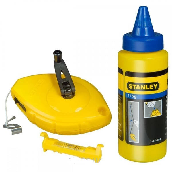 

Шнур разметочный Stanley 0-47-443 с меловым порошком 30гм