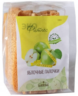 

Палочки яблочные Белёвские "Фитнес" (150 грамм)